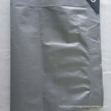 Gray Heavy Tarpaulin with Waterproof Feature